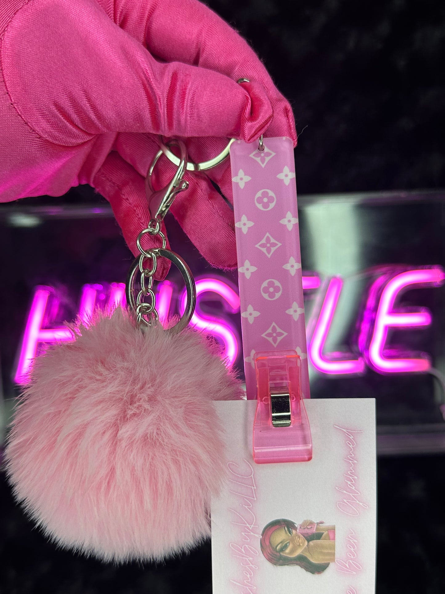 Pink Card Grabbers