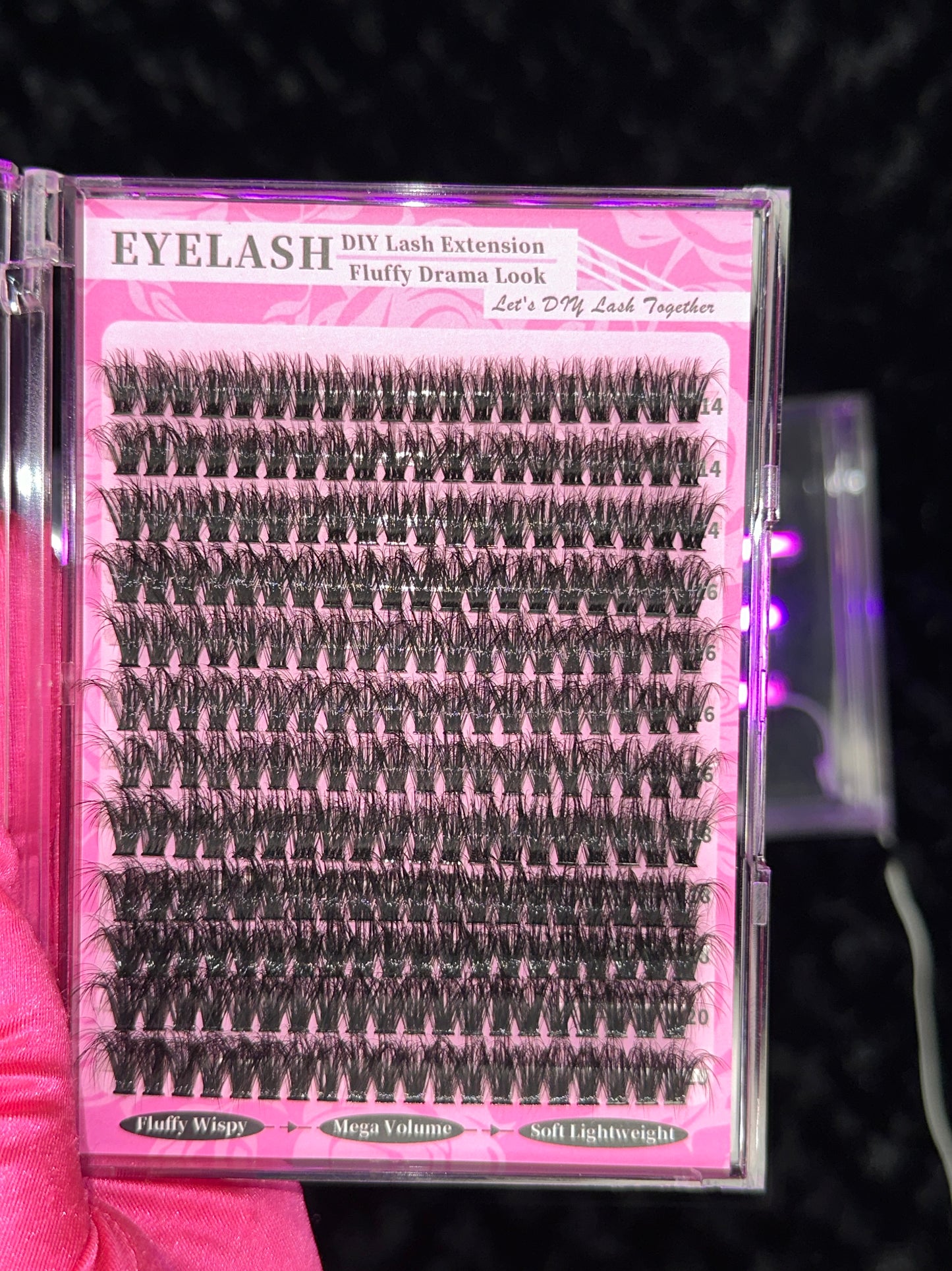 DIY Cluster Lashes