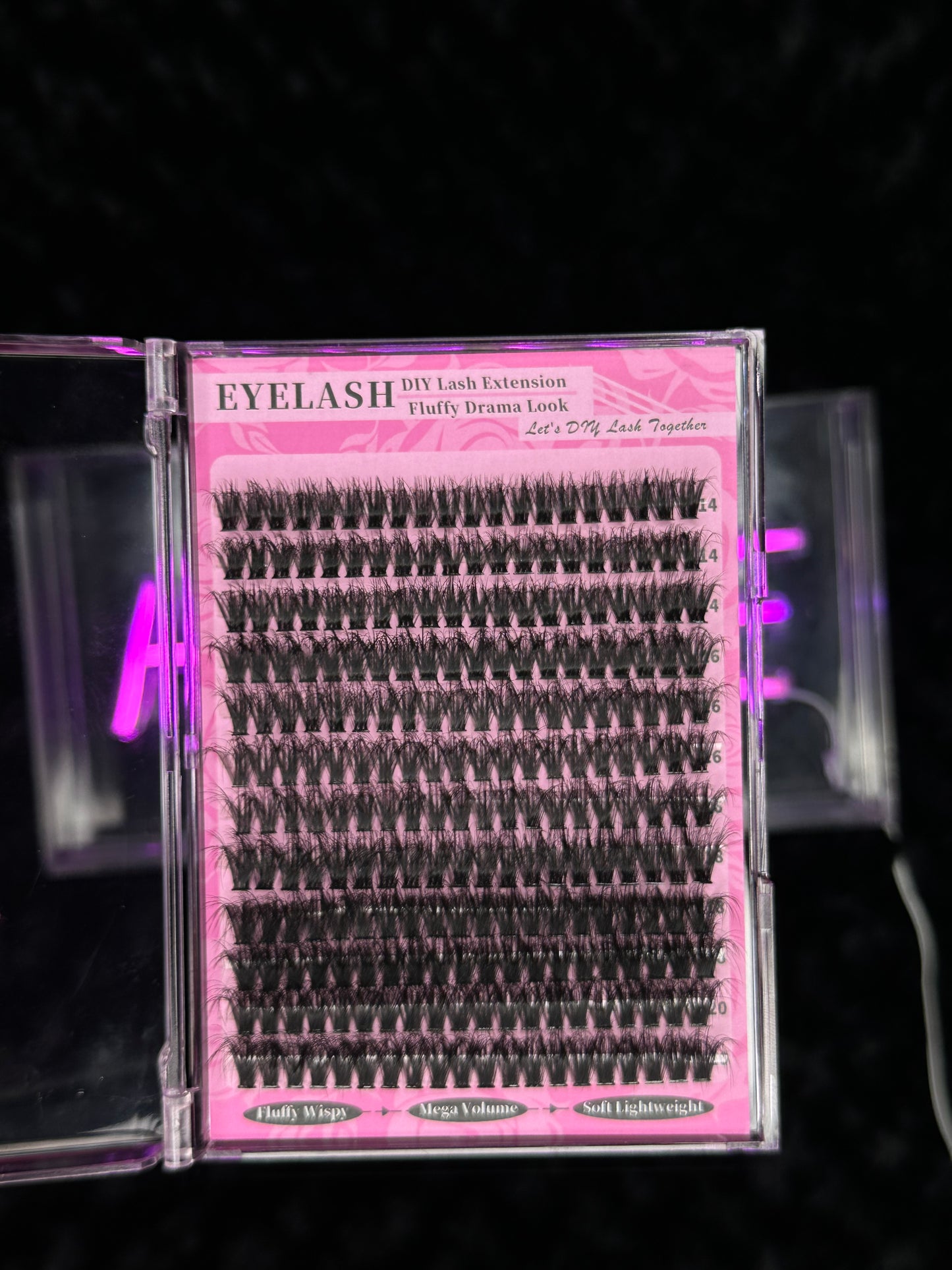 DIY Cluster Lashes