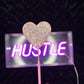 Heart Bling Lash Mirror