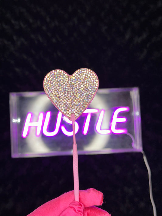 Heart Bling Lash Mirror