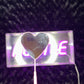 Heart Bling Lash Mirror