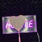 Heart Bling Lash Mirror