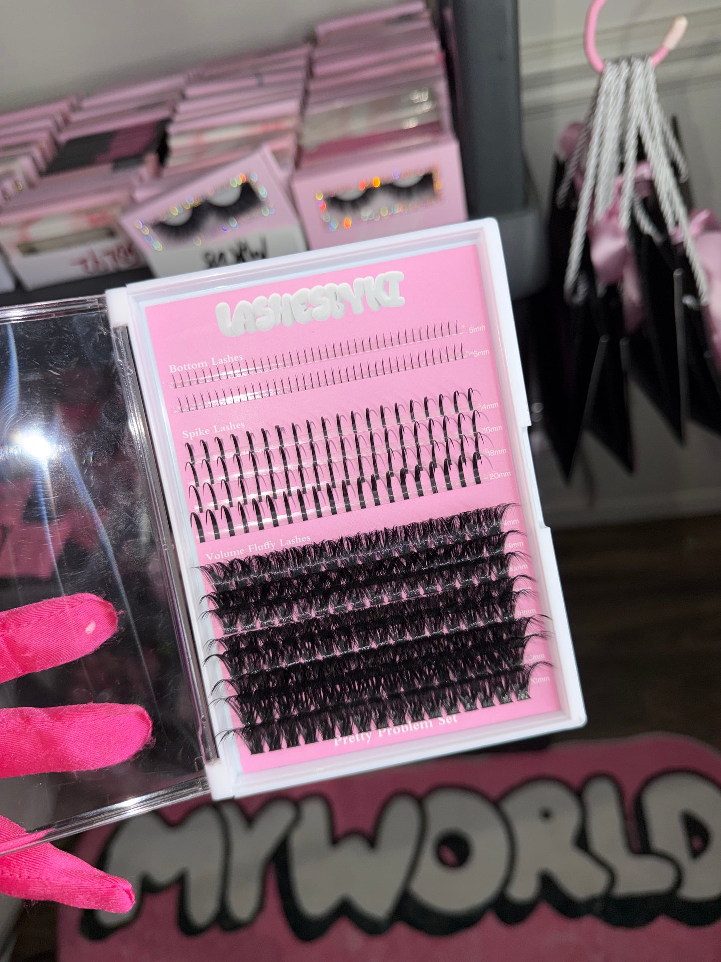 Pretty Problem Cluster Lashes