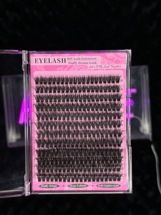 DIY Cluster Lashes